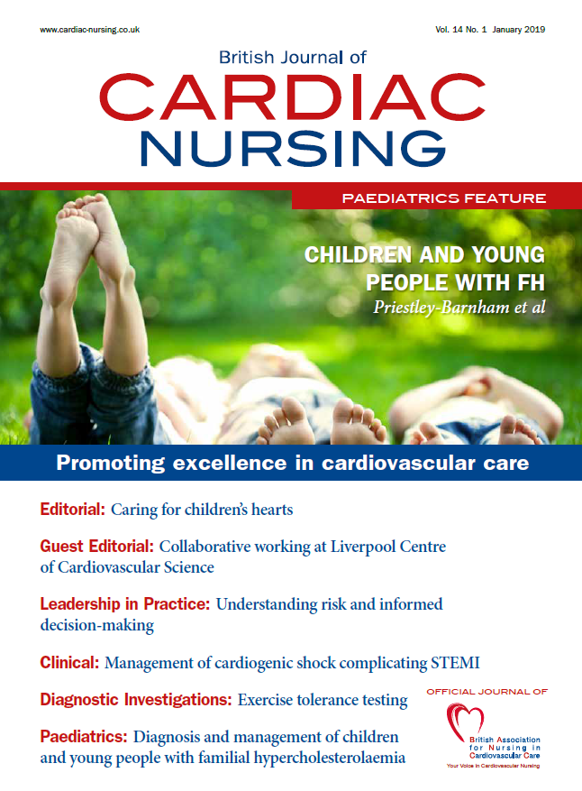 British Journal of Cardiac Nursing